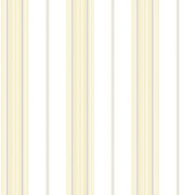 Papier peint vinyle sur intissé Rayures jaune et blanc - Jeux de Rayures - Lutèce - G67578
