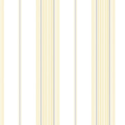 Papier peint vinyle sur intissé Rayures jaune et blanc - Jeux de Rayures - Lutèce - G67578