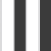 Papier peint vinyle sur intissé Rayures noir et blanc - Jeux de Rayures - Lutèce - G67543