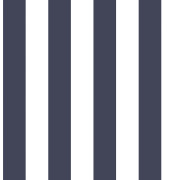 Papier peint vinyle sur intissé Rayures bleu navy - Jeux de Rayures - Lutèce - G67523