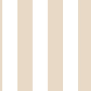 Papier peint vinyle sur intissé Rayures beige - Jeux de Rayures - Lutèce - G67520