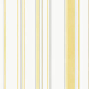 Papier peint vinyle sur intissé Rayures élégantes jaune - Jeux de Rayures - Lutèce - G68059