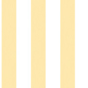 Papier peint vinyle sur intissé Rayures jaune et blanc - Jeux de Rayures - Lutèce - G67587