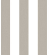 Papier peint vinyle sur intissé Rayures gris et blanc - Jeux de Rayures - Lutèce - G67586