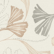Papier peint Expansé sur intissé Feuilles Ginkgo d'Automne beige taupe - Sélection - Rasch - 581515