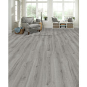 Lame PVC clipsable sous-couche intégrée - chêne gris clair - Cyprian - Aria - ClicJeDecore - 177441806