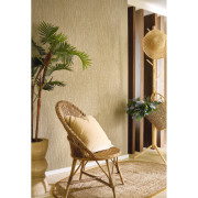 Papier peint intissé Capri vert olive - Casadeco - RIOC87447584