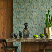 Papier peint intissé Sansevieria vert forêt - Casadeco - RIOC201837914