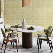Papier peint intissé Sansevieria argile vert - Casadeco - RIOC201837260