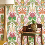 Papier peint intissé Samba fuchsia - Casadeco - RIOC201824497