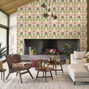 Papier peint intissé Samba fuchsia - Casadeco - RIOC201824497