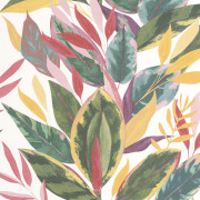 Papier peint intissé Ficus fuchsia - Casadeco - RIOC201814218