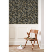 Papier peint intissé Paraty taupe - Casadeco - RIOC201809912