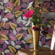 Papier peint intissé Paraty lilas - Casadeco - RIOC201804522
