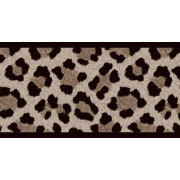 Frise papier peint - pré-encollée - Océlot léopard noisette - Rio - Casadeco - RIOC201862581