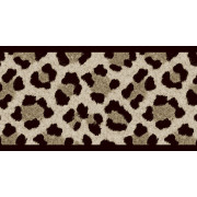 Frise papier peint - pré-encollée - Océlot léopard taupe - Rio - Casadeco - RIOC201861809