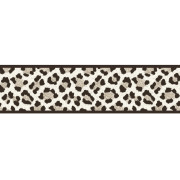 Frise papier peint - pré-encollée - Océlot léopard beige ficelle - Rio - Casadeco - RIOC201861420
