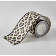 Frise papier peint - pré-encollée - Océlot léopard taupe - Rio - Casadeco - RIOC201861809