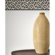 Frise papier peint - pré-encollée - Océlot léopard beige ficelle - Rio - Casadeco - RIOC201861420