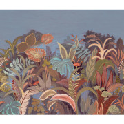 Panoramique intissé Brasilia bleu outremer - 400X310cm - Rio - Casadeco - RIOC201856412