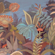 Panoramique intissé Brasilia bleu outremer - 400X280cm - Rio - Casadeco - RIOC201856411