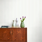 Papier Peint intissé Rayure vert amande - LES BELLES TOILES DE JOUY 2 - Casadeco - BTJD81577104
