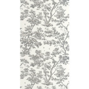 Papier Peint intissé Arbre noir fusain - LES BELLES TOILES DE JOUY 2 - Casadeco - BTJD81529889