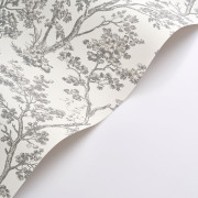 Papier Peint intissé Arbre noir fusain - LES BELLES TOILES DE JOUY 2 - Casadeco - BTJD81529889