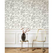 Papier Peint intissé Arbre noir fusain - LES BELLES TOILES DE JOUY 2 - Casadeco - BTJD81529889