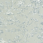 Papier Peint intissé Arbre vert amande - LES BELLES TOILES DE JOUY 2 - Casadeco - BTJD81527103