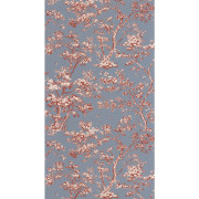 Papier Peint intissé Arbre bleu orage - LES BELLES TOILES DE JOUY 2 - Casadeco - BTJD81526776