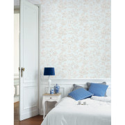 Papier Peint intissé Arbre bleu doux - LES BELLES TOILES DE JOUY 2 - Casadeco - BTJD81526106