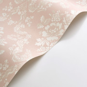 Papier Peint intissé Pompadour rose poudre - LES BELLES TOILES DE JOUY 2 - Casadeco - BTJD201744224