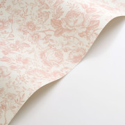 Papier Peint intissé Célestine rose poudre - LES BELLES TOILES DE JOUY 2 - Casadeco - BTJD201724101