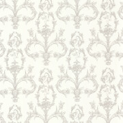 Papier Peint intissé Séraphin gris perle - LES BELLES TOILES DE JOUY 2 - Casadeco - BTJD201719119