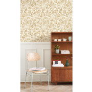 Papier Peint intissé Célestine camel - LES BELLES TOILES DE JOUY 2 - Casadeco - BTJD201721331