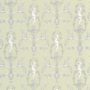 Papier Peint intissé Séraphin vert amande - LES BELLES TOILES DE JOUY 2 - Casadeco - BTJD201717373