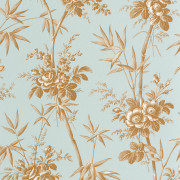Papier Peint intissé Flânerie bleu doux - LES BELLES TOILES DE JOUY 2 - Casadeco - BTJD201706363
