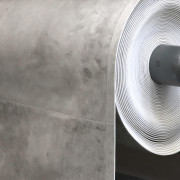 Sol PVC - Burton 583 Carrelage gris moucheté - Essential - Vigan - IVC - rouleau 4M