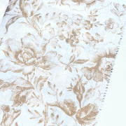 Tissu Célestine camel - LES BELLES TOILES DE JOUY 2 - Casadeco - BTJD201781397