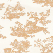 Tissu Cadence camel - LES BELLES TOILES DE JOUY 2 - Casadeco - BTJD201771435