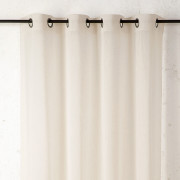 Rideau voilage à œillets Cotelia écru - 160x260cm - Linder - 231-29-375