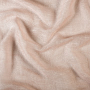 Rideau voilage à œillets Cotelia rose quartz - 160x260cm - Linder - 231-60-375