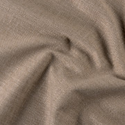 Rideau voilage à œillets Toile Aspect Lin taupe - 135x260cm - Linder - 517-28-375