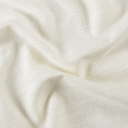 Rideau voilage à œillets Toile Aspect Lin blanc cassé - 135x260cm - Linder - 517-11-375