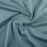 Rideau voilage à œillets Toile Aspect Lin bleu denim - 135x260cm - Linder - 517-44-375