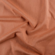 Rideau voilage à œillets Toile Aspect Lin marron rouille - 135x260cm - Linder - 517-55-375
