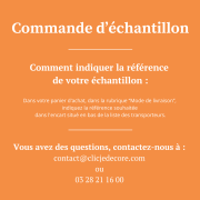 FRAIS ECHANTILLON - papier peint