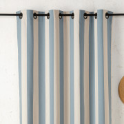 Rideau à œillets Sunset bleu denim - 145x280cm - Linder - 547-40-375