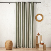 Rideau à œillets Sunset vert bouteille - 145x280cm - Linder - 547-80-375